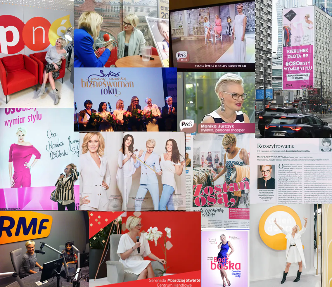 Monika Jurczyk w mediach - wywiady, telewizja i publikacje